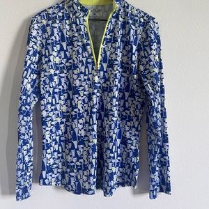 San Soleil UV Protection Golf Quarter Zip